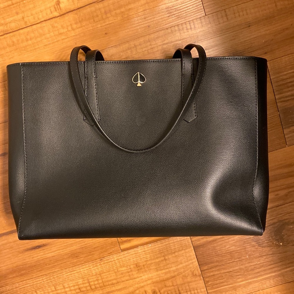 Kate Spade black tote handbag